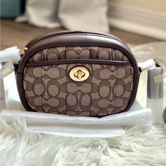 Coach Camera Bag Signature Jacquard - Picture 5 of 16